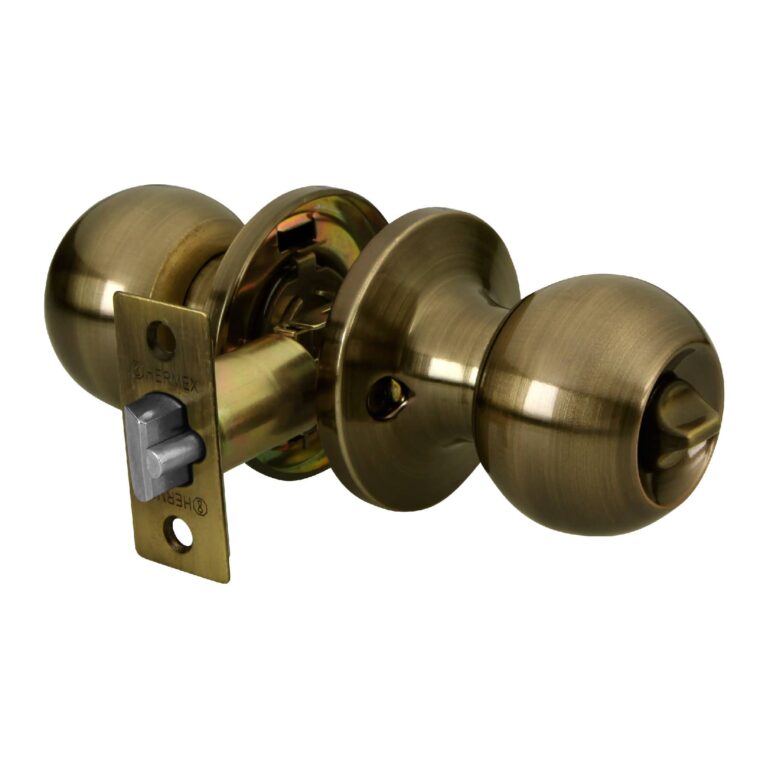 Cerradura tipo esfera  tubular  recamara  antiguo  Hermex