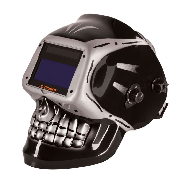 Careta modelo calavera electronica para soldar sombra 9 a 13