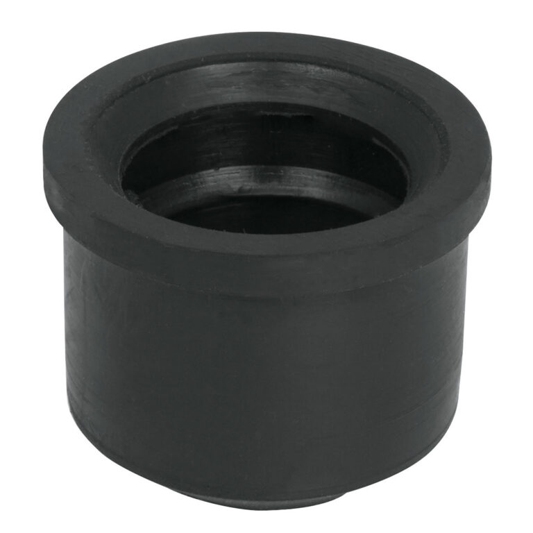 Chupon de hule negro  1-1/2' x 1-1/4'  Foset