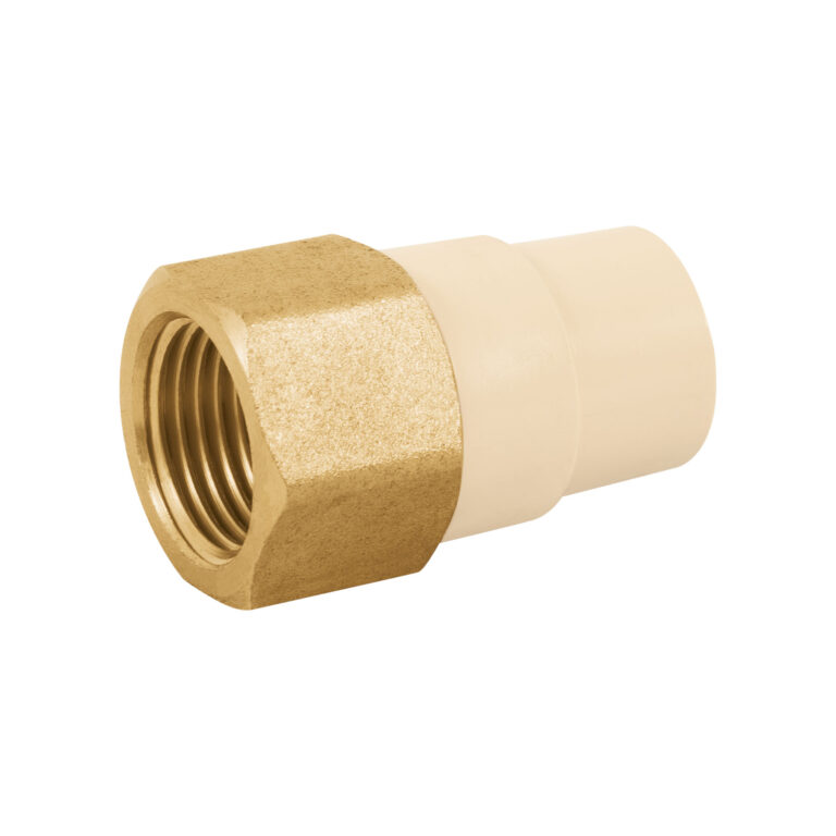 Adaptador hembra de CPVC 1/2' con inserto metalico  Foset