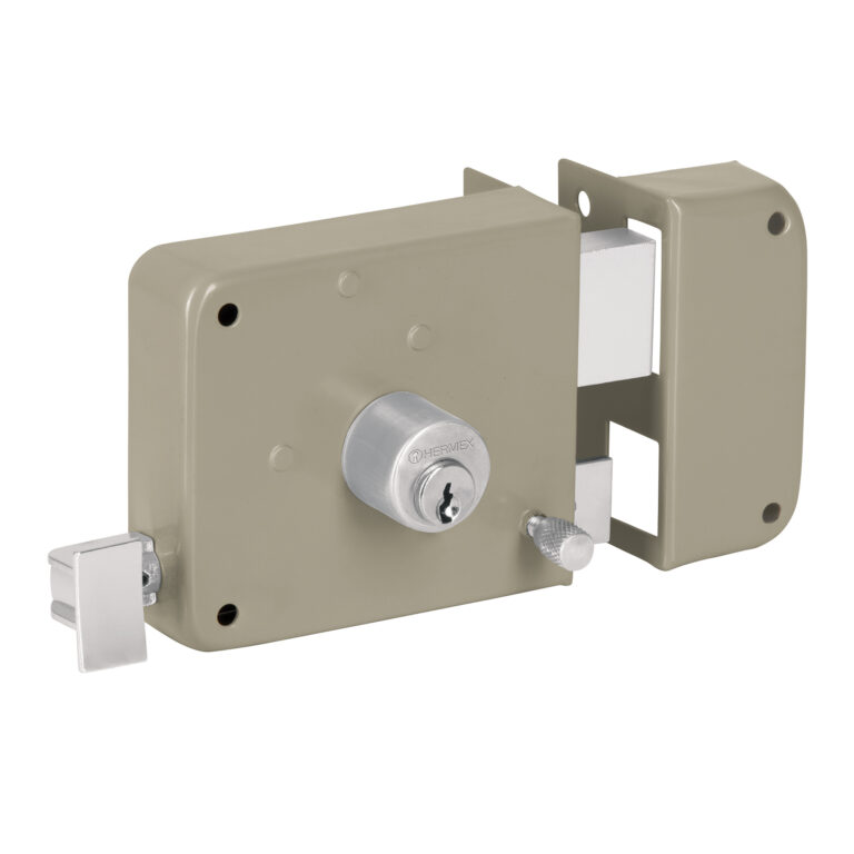 Cerradura sobreponer der instala-facil  blister  Hermex