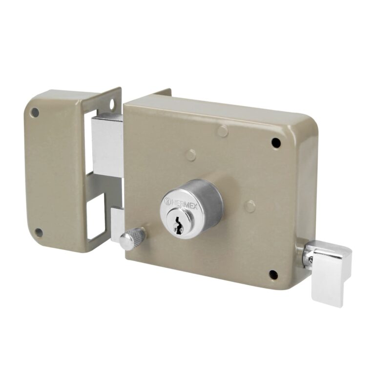 Cerradura sobreponer izq instala-facil  blister  Hermex