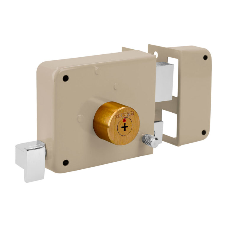 Cerradura sobreponer derecha clasica  llave tetra  blister