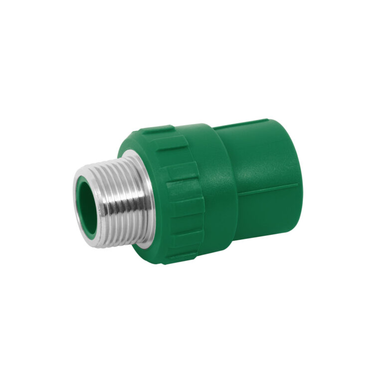 Adaptador PPR 3/4' macho con inserto metalico  Foset