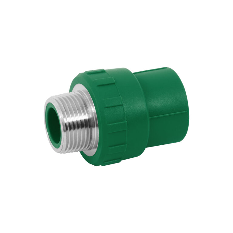 Adaptador PPR 1' macho con inserto metalico  Foset