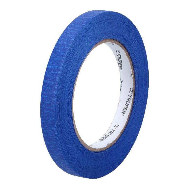 Cinta masking tape azul de 1/2' x 50 m  Truper